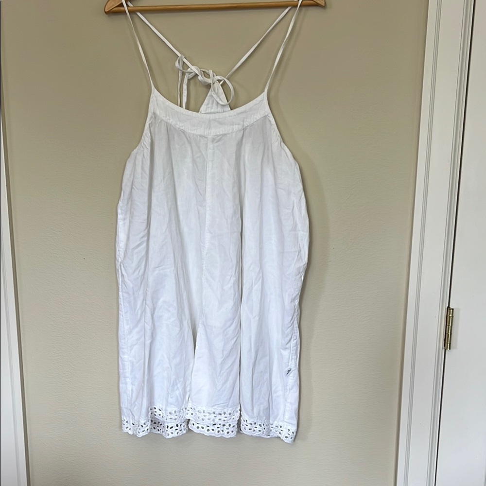 White Women's Swim Coverup